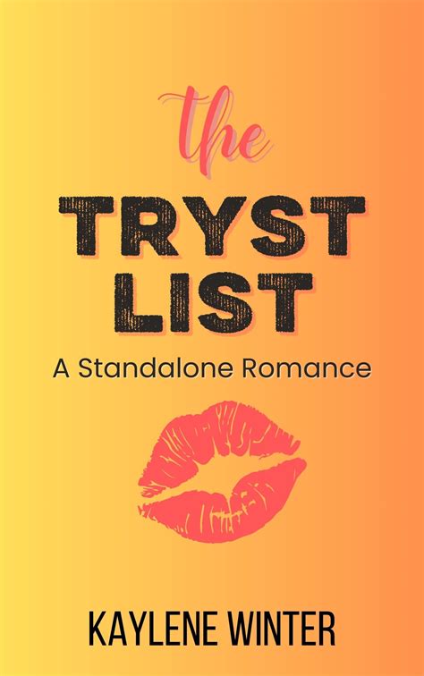 The Tryst List 